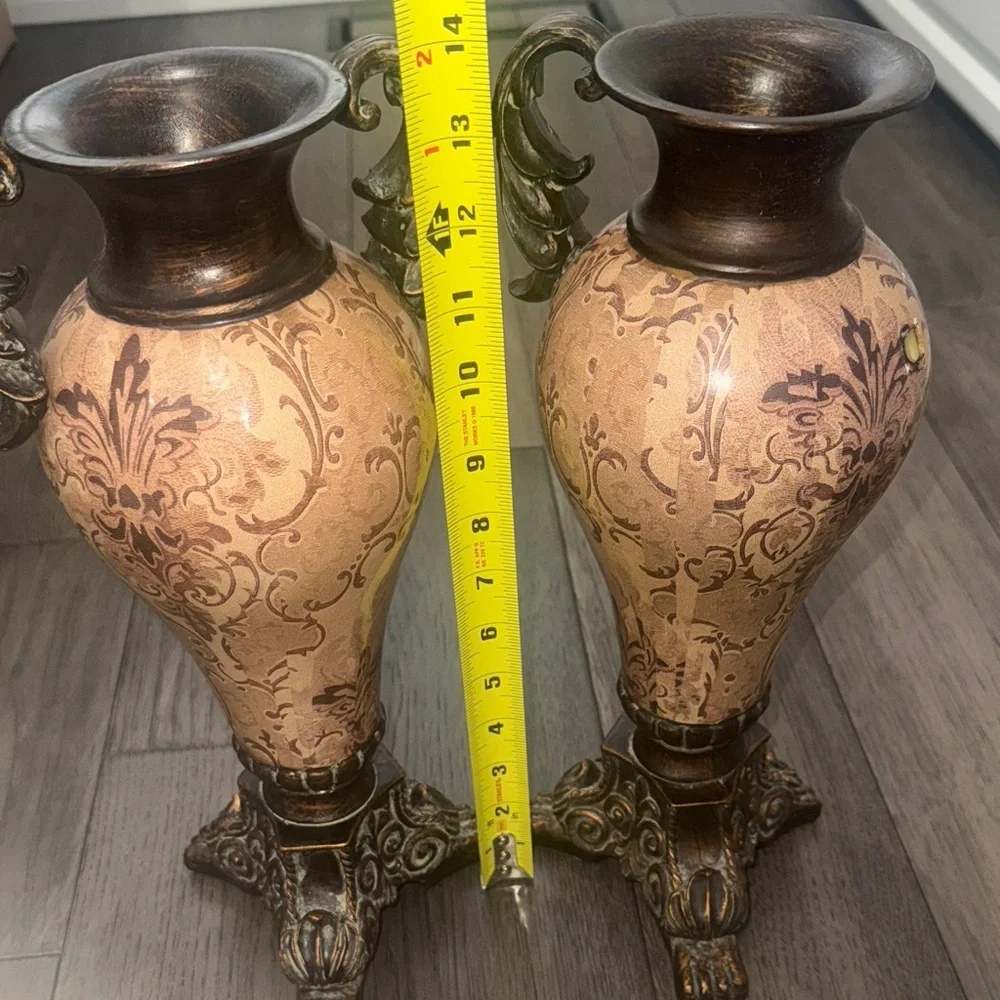 Elegant Brown Decorative Vases